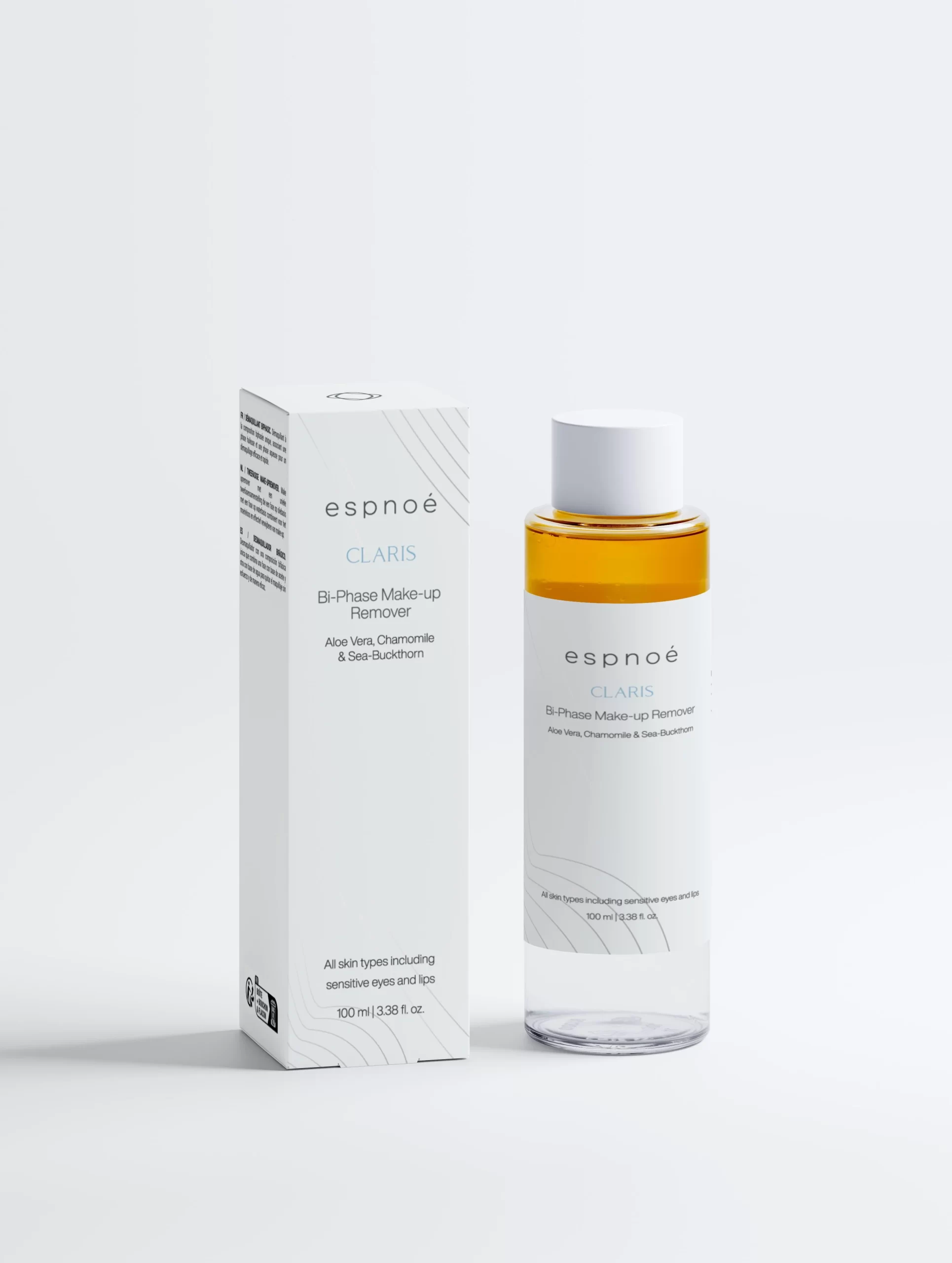 CLARIS Bi-Phase Make-up Remover (4) CLARIS | Bi-Phase Make-up Remover - Image 1